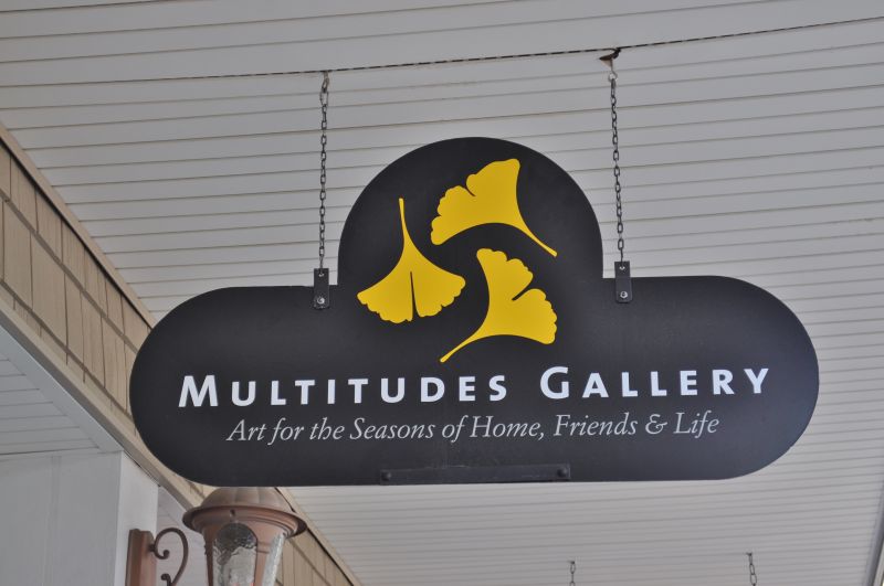 Multitudes art gallery in the Blue Ridge mountains of North Georgia